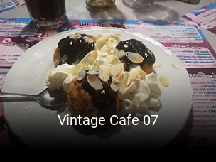 Vintage Cafe 07 réservation de table