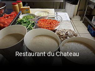 Restaurant du Chateau réservation de table