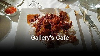 Gallery's Cafe réservation