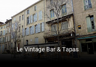 Le Vintage Bar & Tapas réservation de table