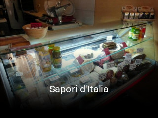 Sapori d'Italia réservation de table