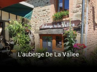 L'auberge De La Vallee réservation