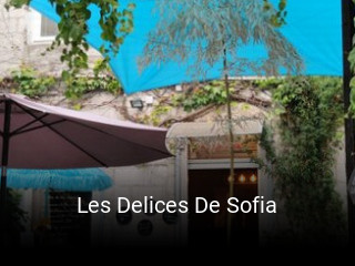 Les Delices De Sofia réservation de table