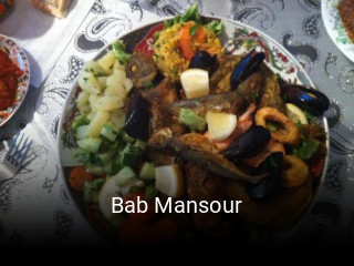 Réserver une table chez Bab Mansour maintenant