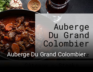Auberge Du Grand Colombier réservation