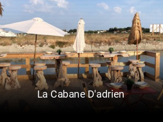 La Cabane D'adrien réservation de table