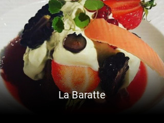 Réserver une table chez La Baratte maintenant