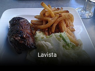 Réserver une table chez Lavista maintenant
