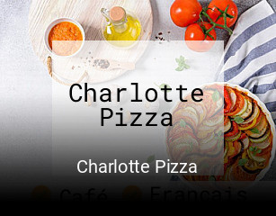 Charlotte Pizza réservation en ligne