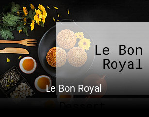 Le Bon Royal réservation en ligne