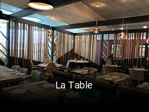 La Table réservation