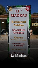 Le Madras réservation