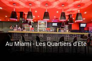 Au Miami - Les Quartiers d'Ete réservation de table