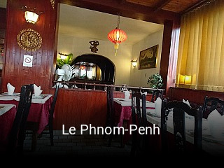 Le Phnom-Penh réservation de table
