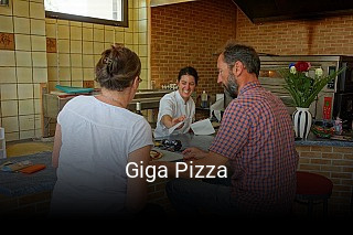 Giga Pizza réservation en ligne