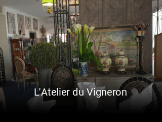 L'Atelier du Vigneron réservation en ligne