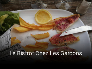 Le Bistrot Chez Les Garcons réservation