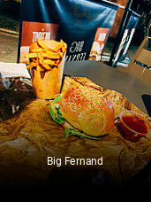 Big Fernand réservation en ligne