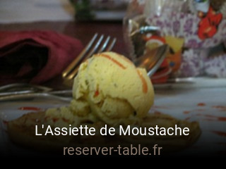 L'Assiette de Moustache réservation en ligne