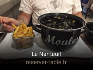 Le Nanteuil réservation de table