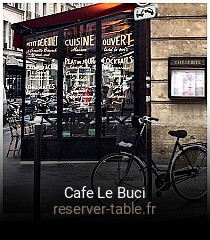 Cafe Le Buci réservation en ligne
