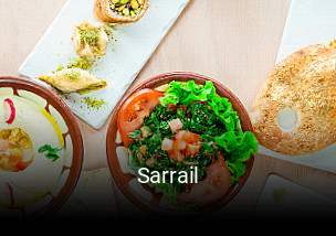 Sarrail réservation en ligne