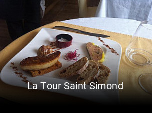 La Tour Saint Simond réservation de table