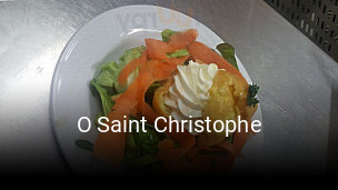 O Saint Christophe réservation