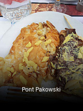 Pont Pakowski réservation de table