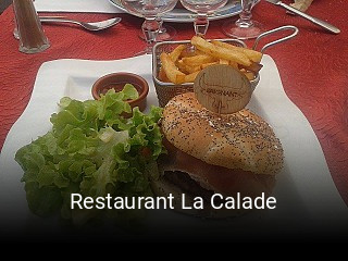 Restaurant La Calade réservation en ligne