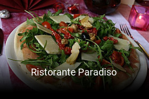 Ristorante Paradiso réservation de table