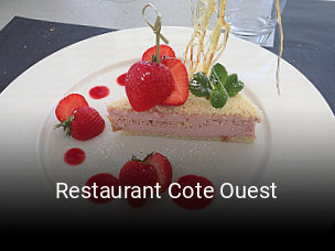 Restaurant Cote Ouest réservation de table