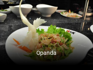 Réserver une table chez Opanda maintenant