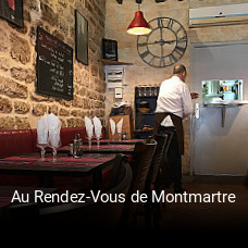 Au Rendez-Vous de Montmartre réservation