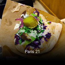 Paris 21 réservation de table