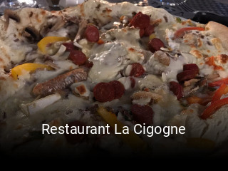Restaurant La Cigogne réservation de table