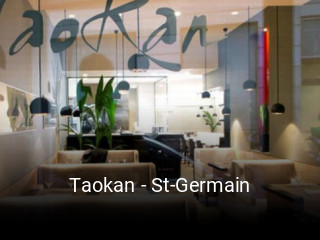 Réserver une table chez Taokan - St-Germain maintenant