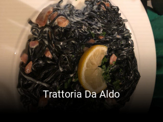 Trattoria Da Aldo réservation de table