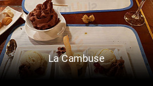 La Cambuse réservation de table