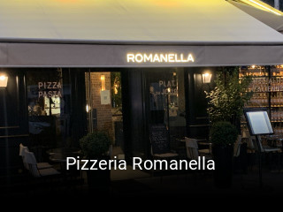 Pizzeria Romanella réservation de table