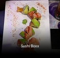 Sushi Boxx réservation de table