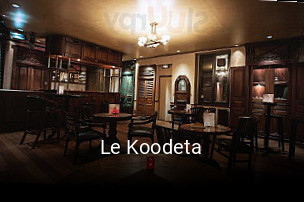 Le Koodeta réservation en ligne