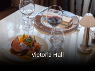 Victoria Hall réservation de table