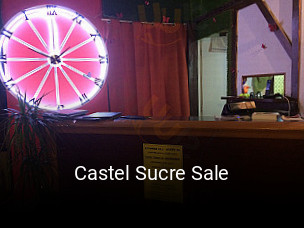Castel Sucre Sale réservation de table