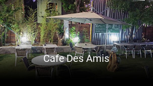 Cafe Des Amis réservation