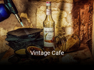 Vintage Cafe réservation