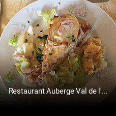 Restaurant Auberge Val de l'Oise réservation de table