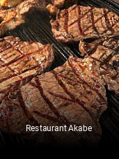 Restaurant Akabe réservation