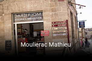 Moulierac Mathieu réservation