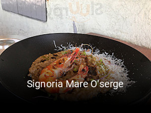 Signoria Mare O'serge réservation